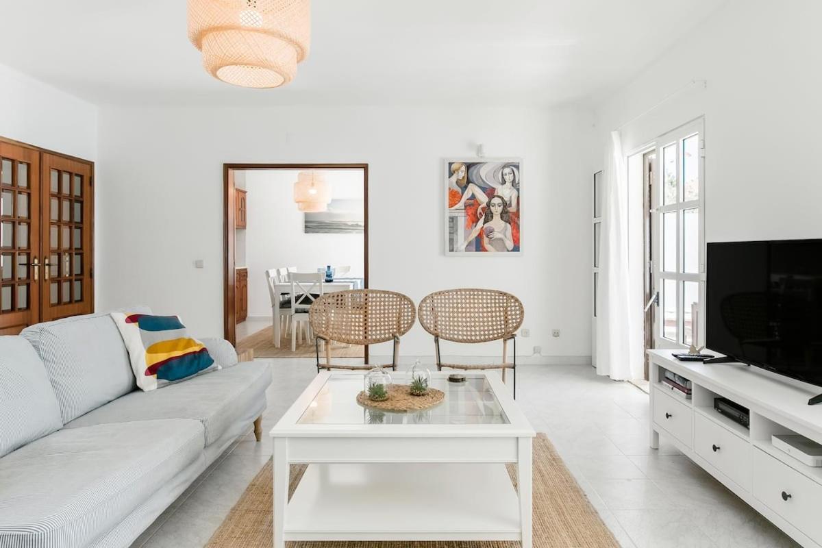 Beachfront Villa With Private Pool In Manta Rota Vila Nova de Cacela Dış mekan fotoğraf