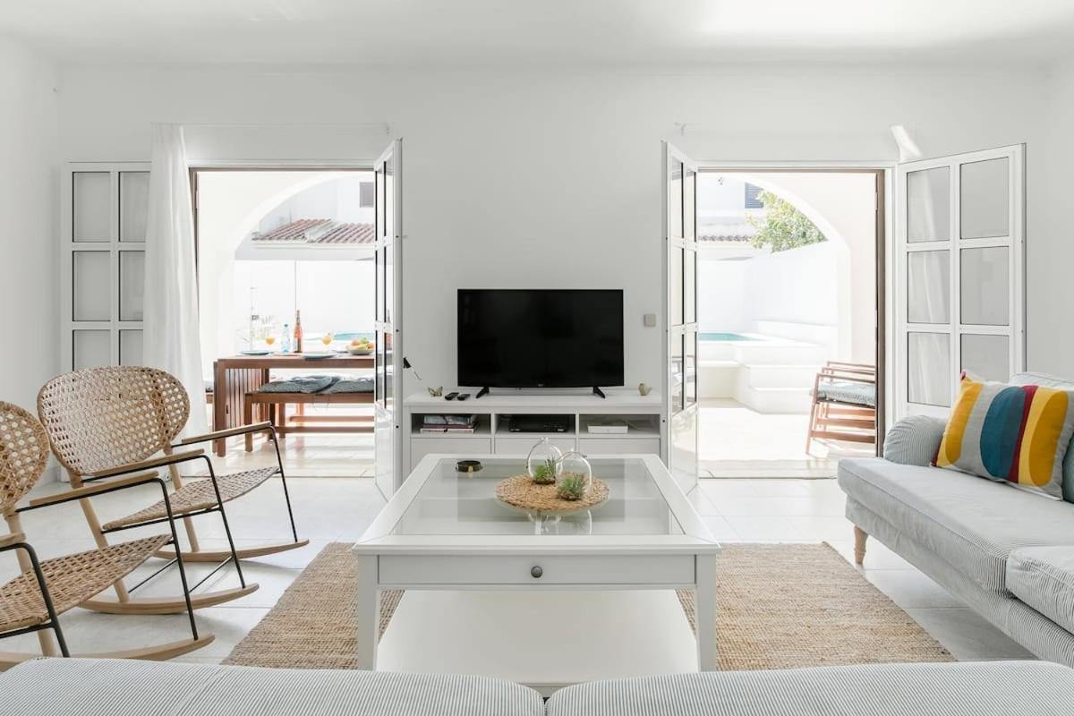 Beachfront Villa With Private Pool In Manta Rota Vila Nova de Cacela Dış mekan fotoğraf