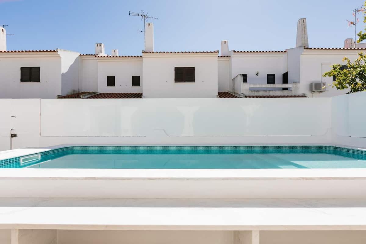 Beachfront Villa With Private Pool In Manta Rota Vila Nova de Cacela Dış mekan fotoğraf