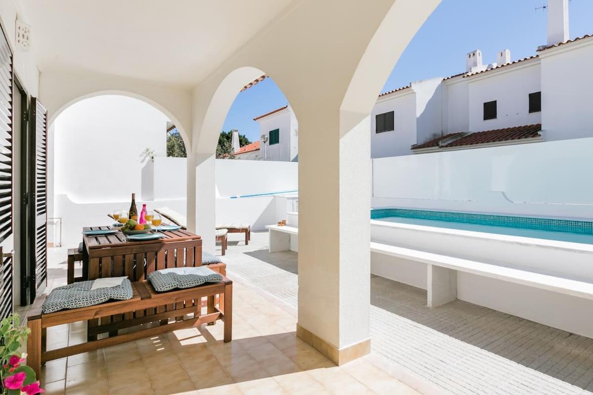 Beachfront Villa With Private Pool In Manta Rota Vila Nova de Cacela Dış mekan fotoğraf